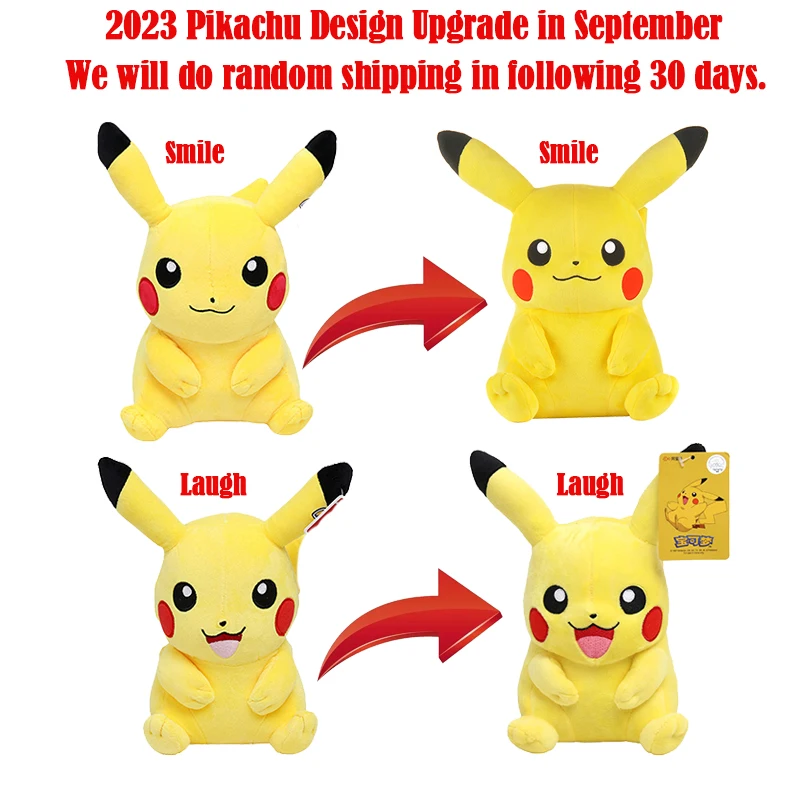 Original Peluche Pokemon and New Arrival Stuffed Bear Toys Pikachu Bulbasaur Anime Stuffed Animal Toy Peluche Gift for Kid image 5