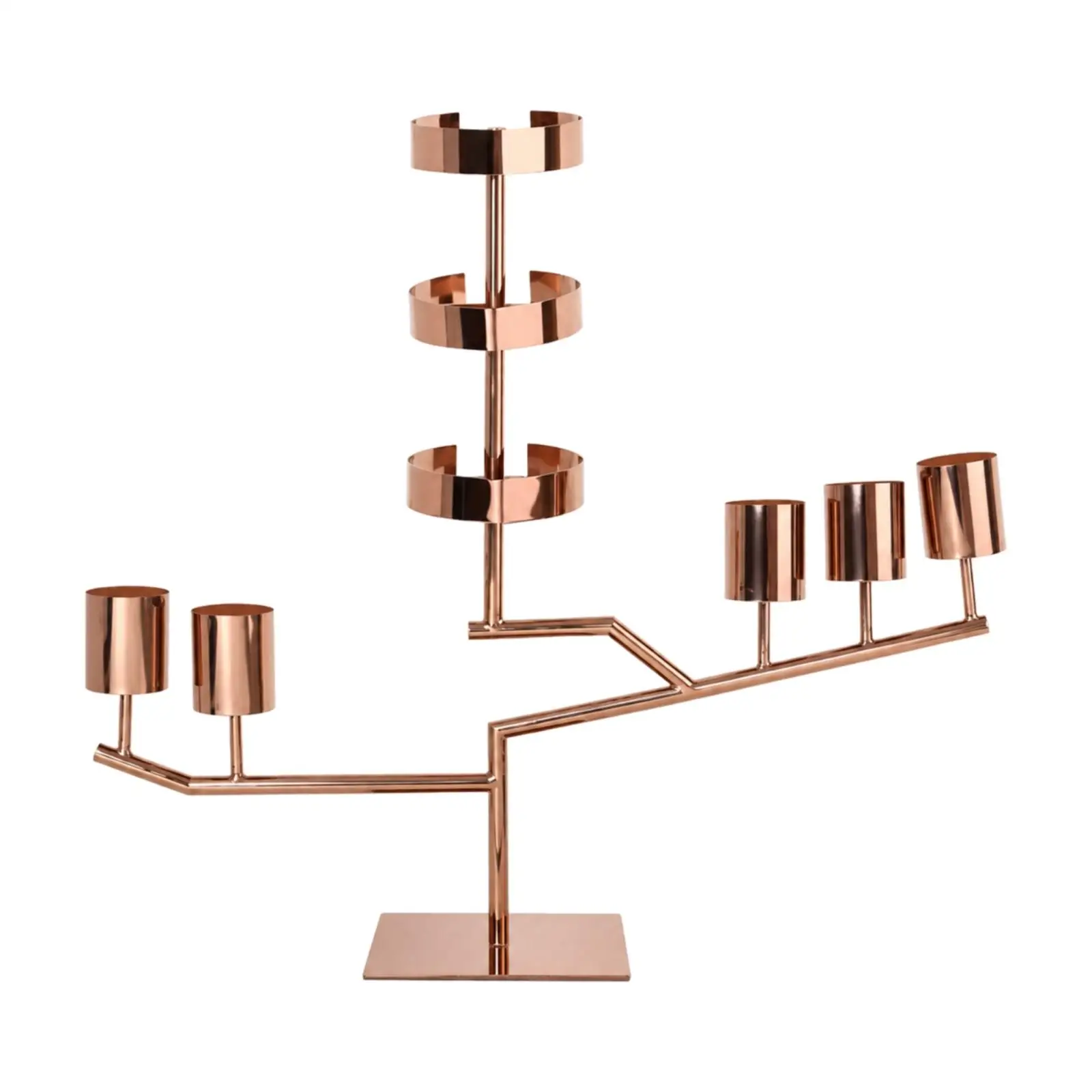 Apparel Display Rack Stainless Steel Shirt Stand Freestanding for Showroom Clothing Store with Collar Cuff Display Unit
