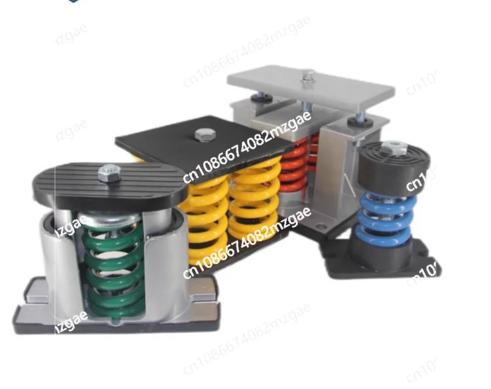 Shock absorber Water pump Vibration isolation Air conditioner Fan  Adjustable spring shock (Random Color Delivery)