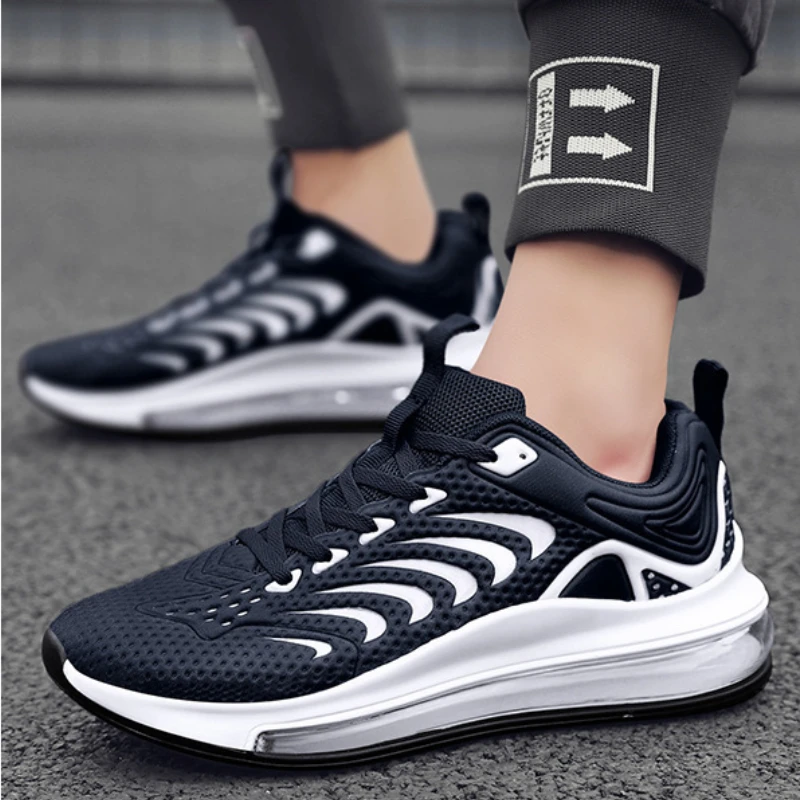 Men Sneakers Running Shoes 2023 Autumn New Fashion Man Air Cushion Outdoor Sports Shoes Mesh Breathable Sports Shoes Footwear