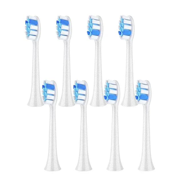 "Replacement Brush Heads for P11 Electric Toothbrush - Black & White"