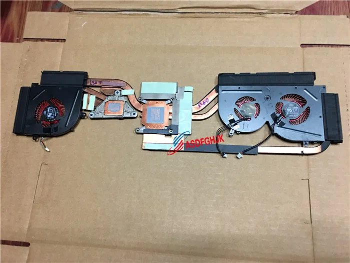 Original for MSI Gs63vr Radiator and fan E322500120A fully tested