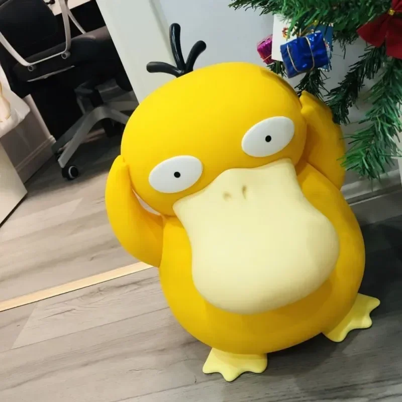 37cm Pokemon Anime Figure Psyduck Model 1:1dolls Figurine Oversized Decor Fun Toys Cartoon Collectible Children Boy Toys Gift