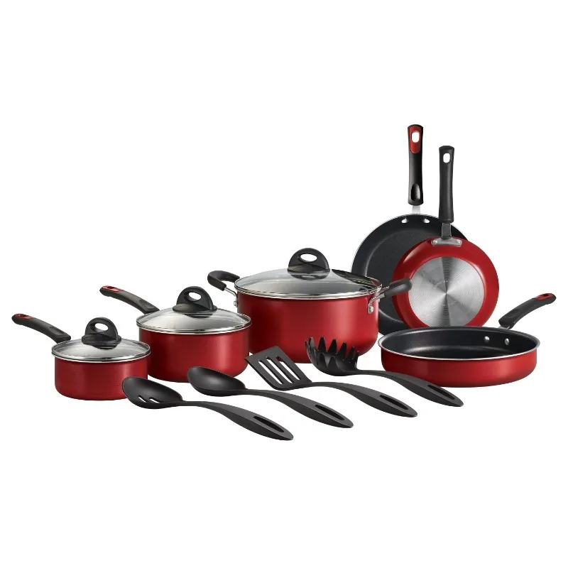 

13 Pc Enamel Nonstick Cookware Set, cookware set stainless steel cookware set