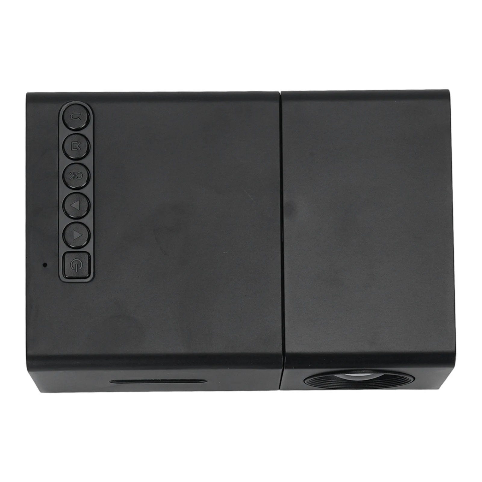 LED Movie Projector Low Noise Cooling Compact Projector Wide Compatibility Manual Focusing for Outdoor Activities for Phone PC
