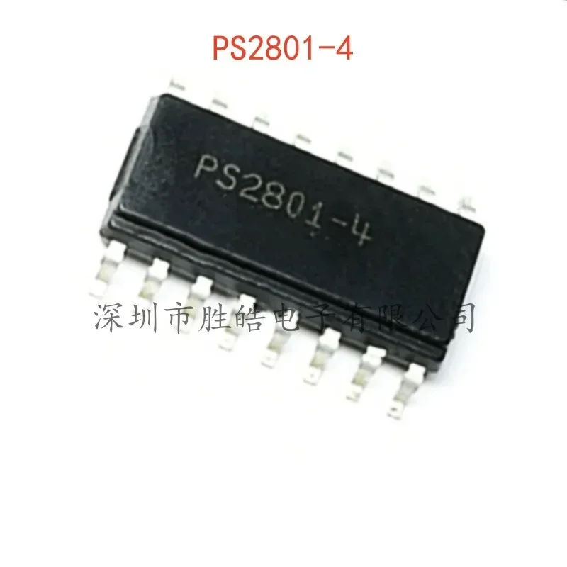

(10PCS) NEW PS2801-4 PS2801C-4 Four-Channel Optocoupler SOP-16 PS2801-4 Integrated Circuit