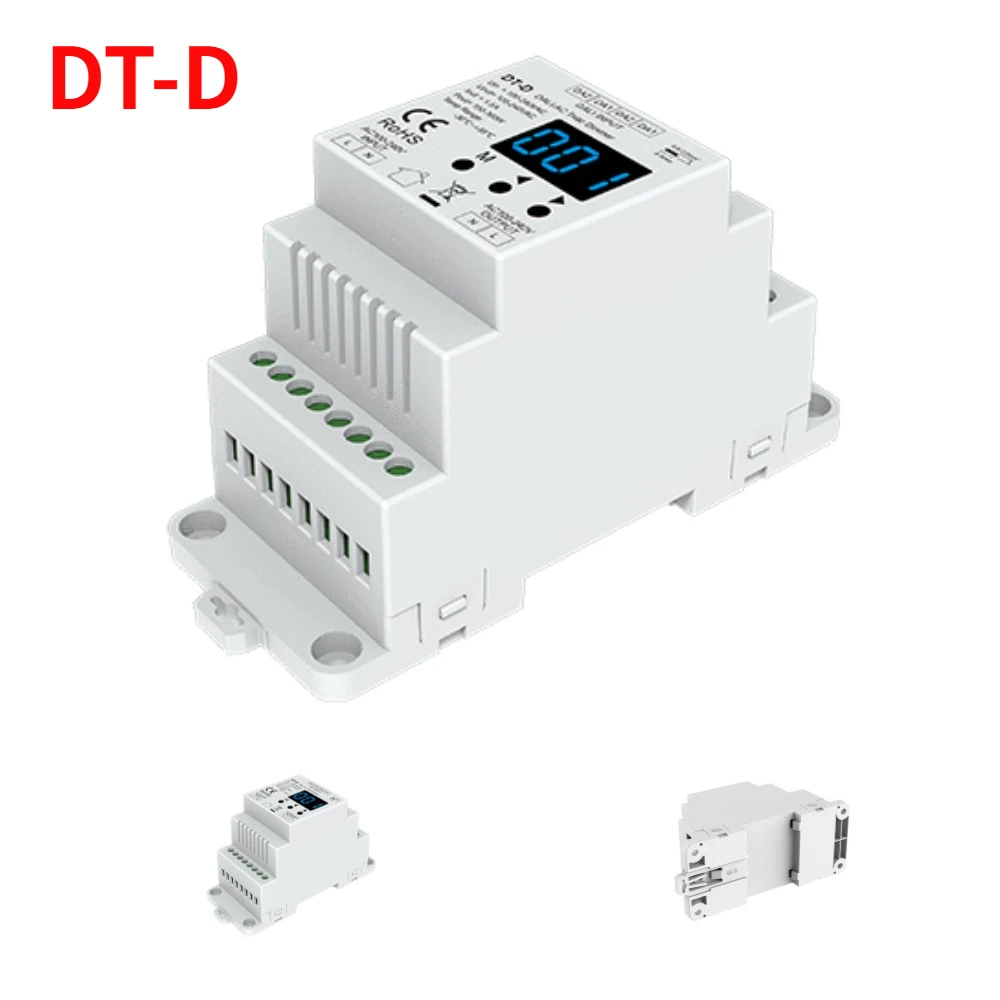 100-240VAC Triac DALI Dimmer DT-D 150-360W a Dim e Switch lampada dimmerabile monocolore lampada tradizionale a incandescenza