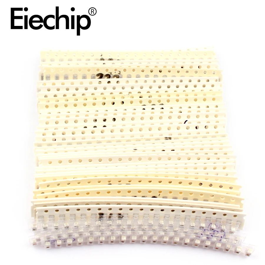 1206 SMD Ceramic Capacitor set 1pF-10uF 36Values *20pcs capacitors assortment kit 22PF 47PF 22NF  capacitance sample package image 2