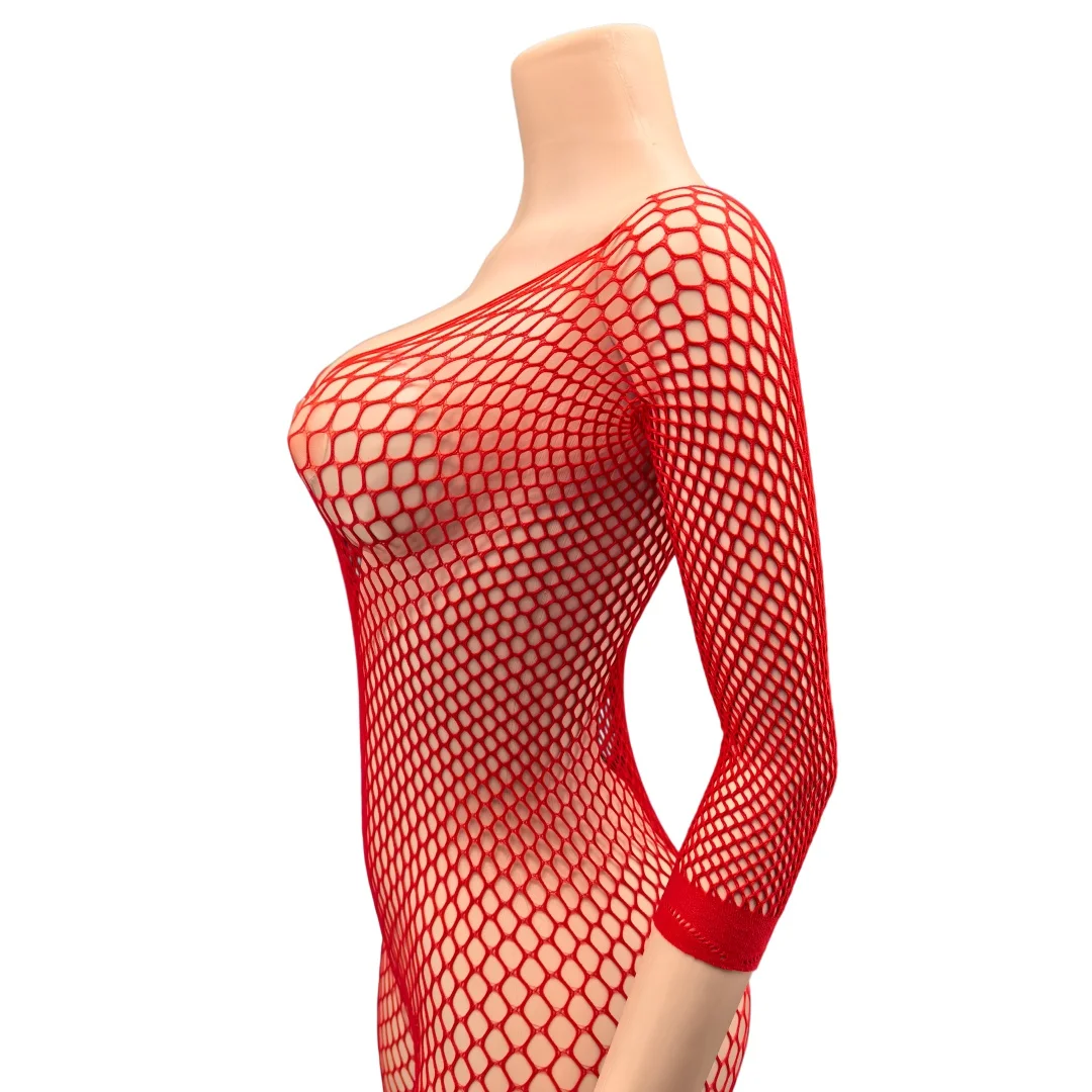 Sexy Lingerie Women For Sex Clothes Role Play Adult Games Fishnet Bodysuit Exotic Costumes Transparent Sheath Shop Full Sleeves image 3