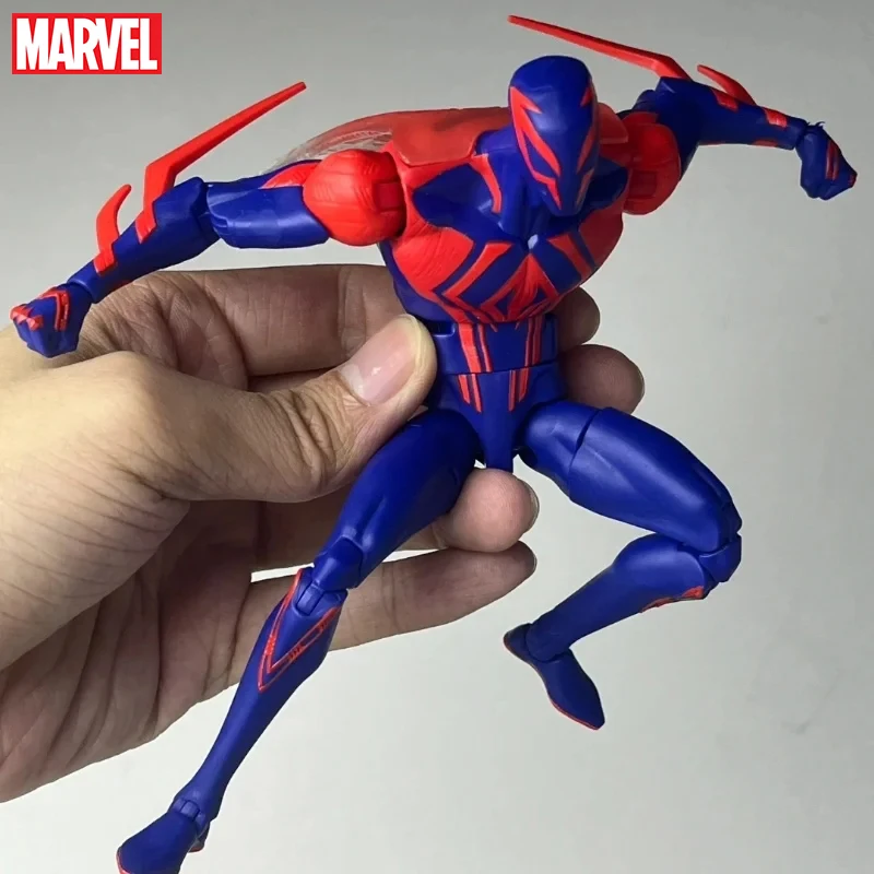 

1/12 In Stock Ml Marvel Legends Series Spider Man 2099 Action Figure 6 Inches Collectible Model Toy Statue Kids Decoration Gifts