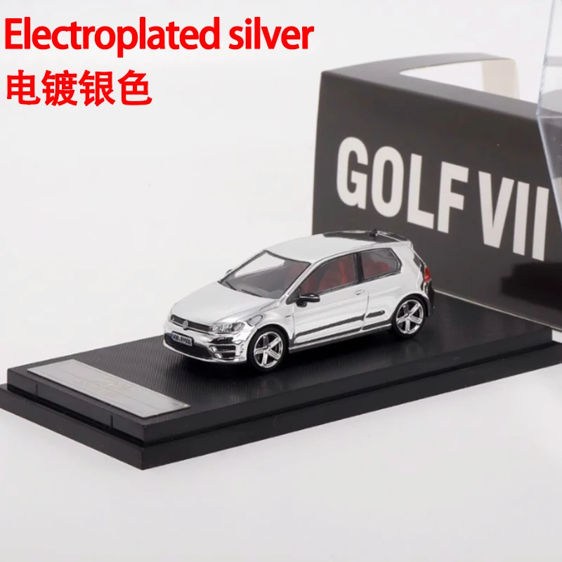 ZOOM 1:64 Scale VW Golf 7R 7 Generation Travel Car Alloy Car Model