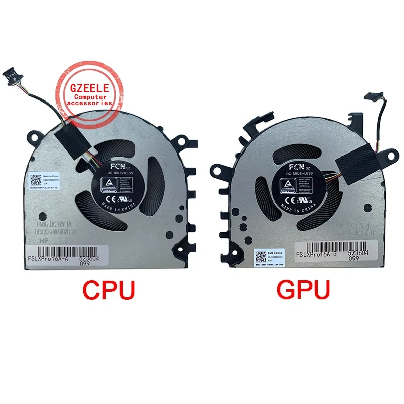 

New Laptop CPU GPU cooling fan For Lenovo Xiaoxin Pro 16A Pro 16 ACH/YOGA 16s/Pro 16 ARH7