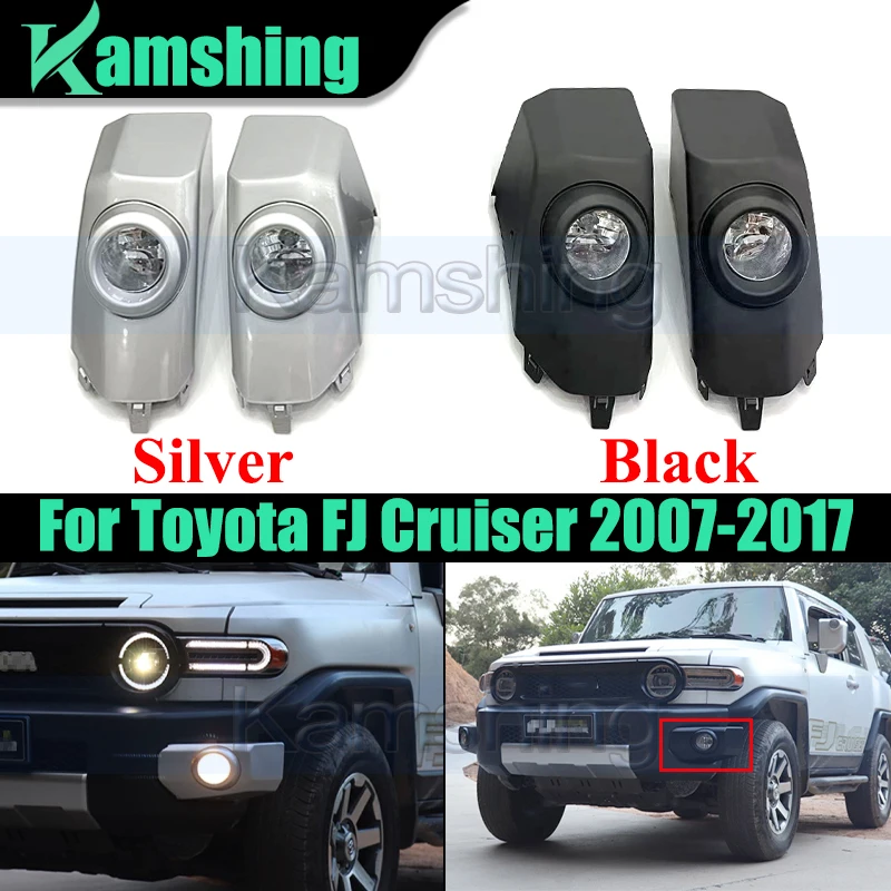 

1 пара галогенных дневных ходовых огней для Toyota Fj Cruiser 2007-2017, противотуманные фары DRL, дневной свет, противотуманная фара, указатель поворота