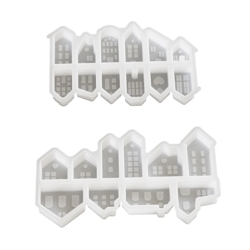 

Easy to Use Silicone Mold for Crafting Plaster Houses Great for Enthusiasts