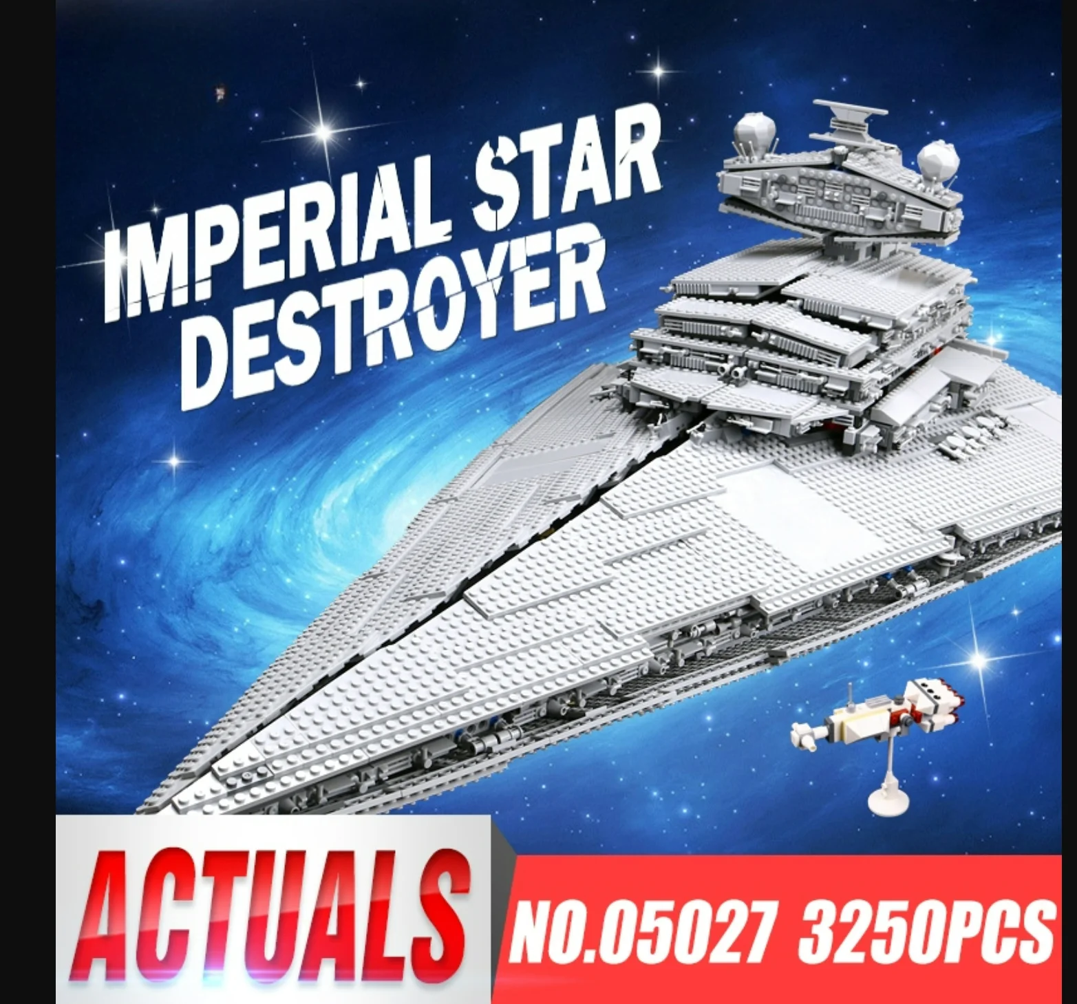 Imperial Super Star Destroyer Modelo Building Blocks Kit, Tijolos, Compatível com 10030, 81029, 05027, 3250Pcs