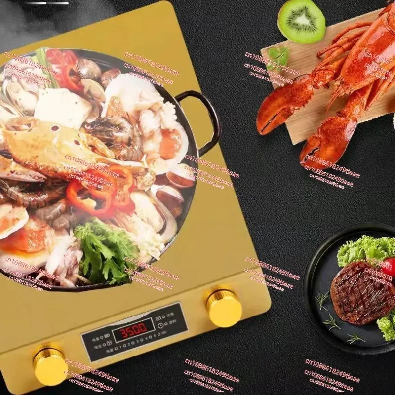 3000W induction cooker intelligent stir-fried hot pot multi-functional integrated pot 3500W high-power induction cooker