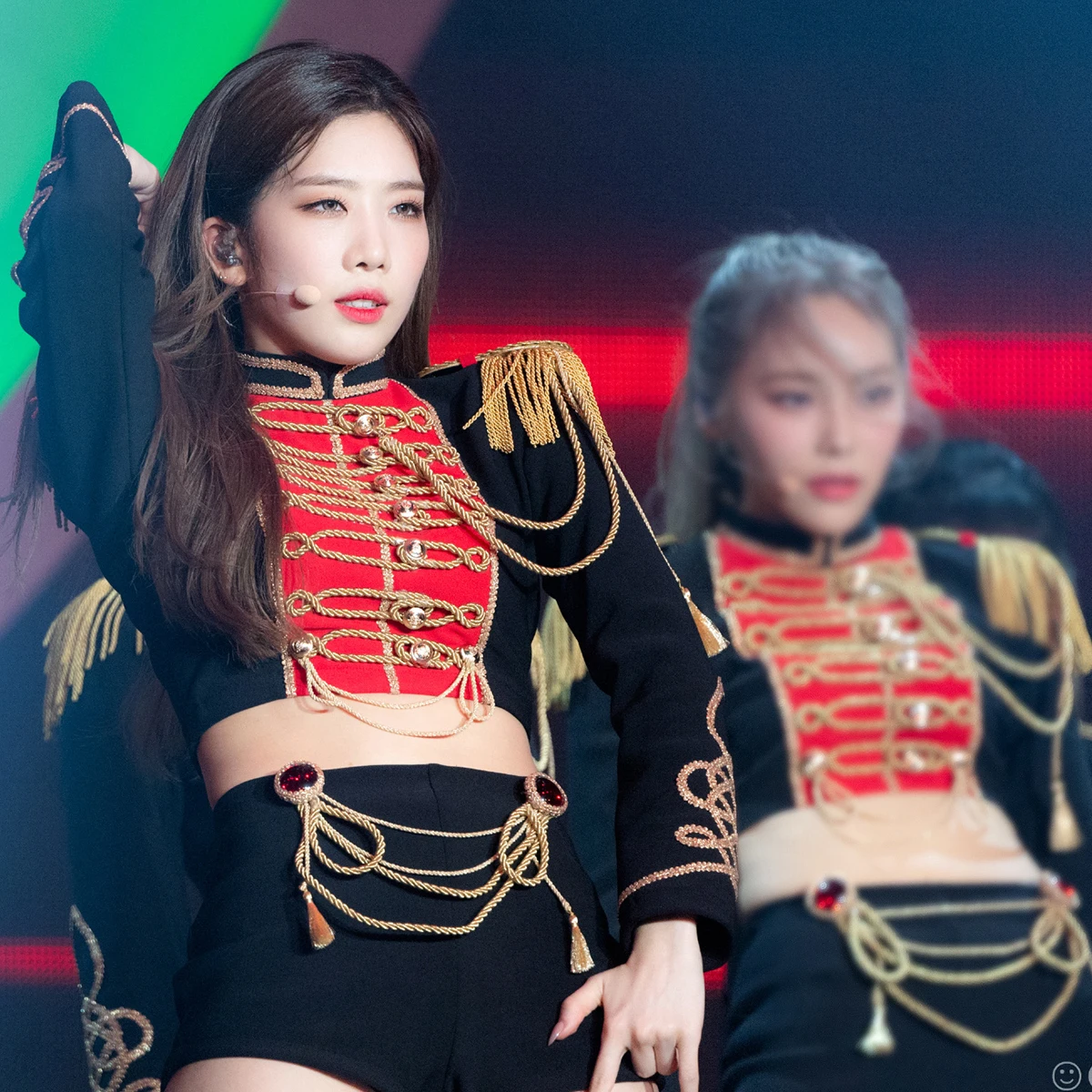 Cheerleader Costume Women Dancer Outfit K-pop Stage Outfit Festival Clothing Rave Wear Hip Hop Clothes Concert Outfits JL4163