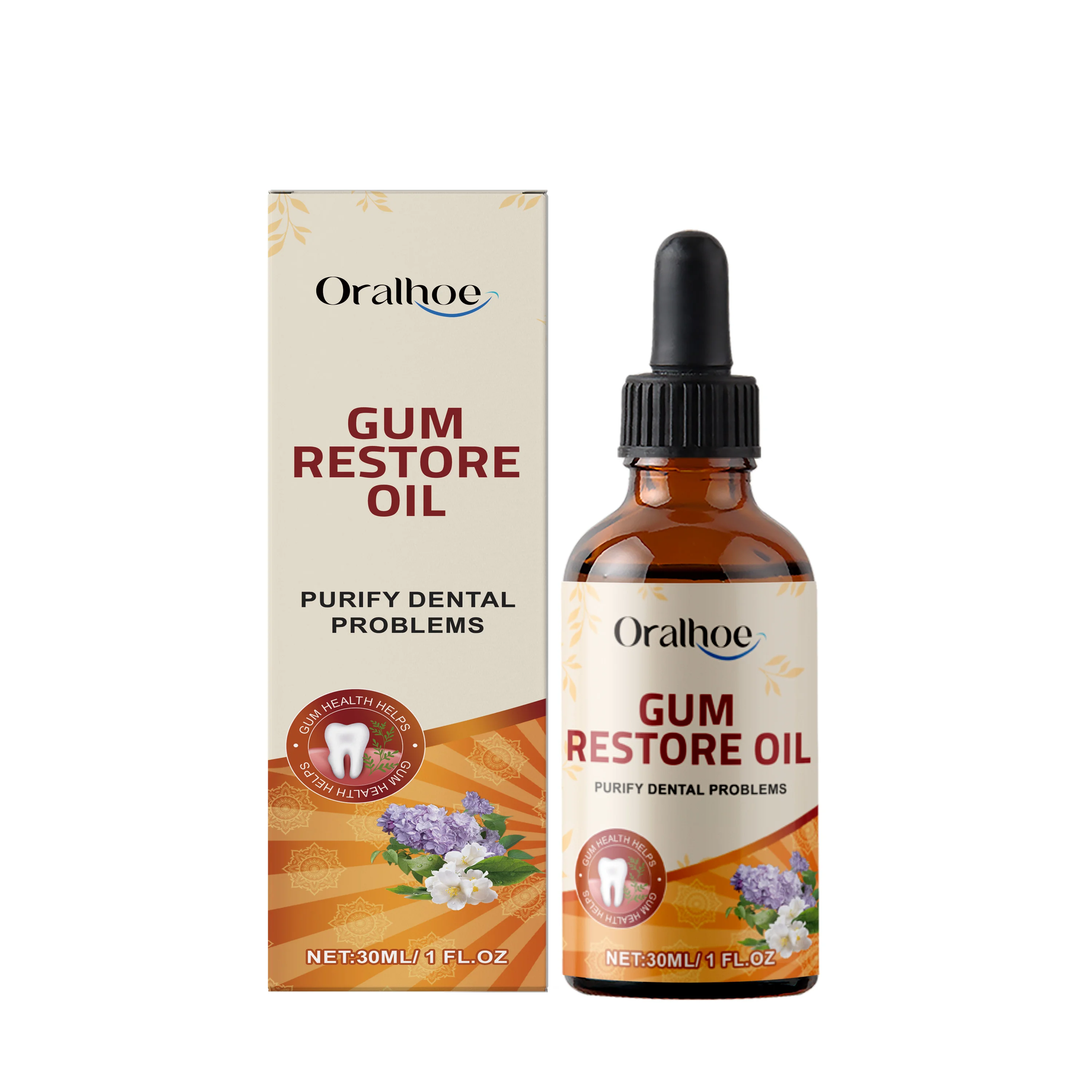 Gum Repair Drops Effectively Relieve Tooth Allergy Gum Gently Clean Tartar Stains Restore Reduce Inflammation Tooth Damage Drops