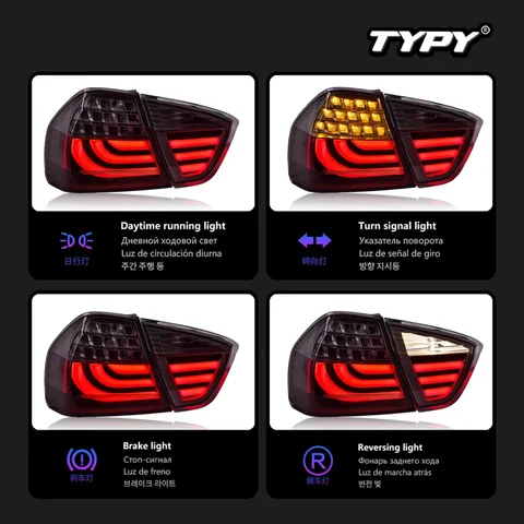 8 best sales bmw e90 rear lights - №5