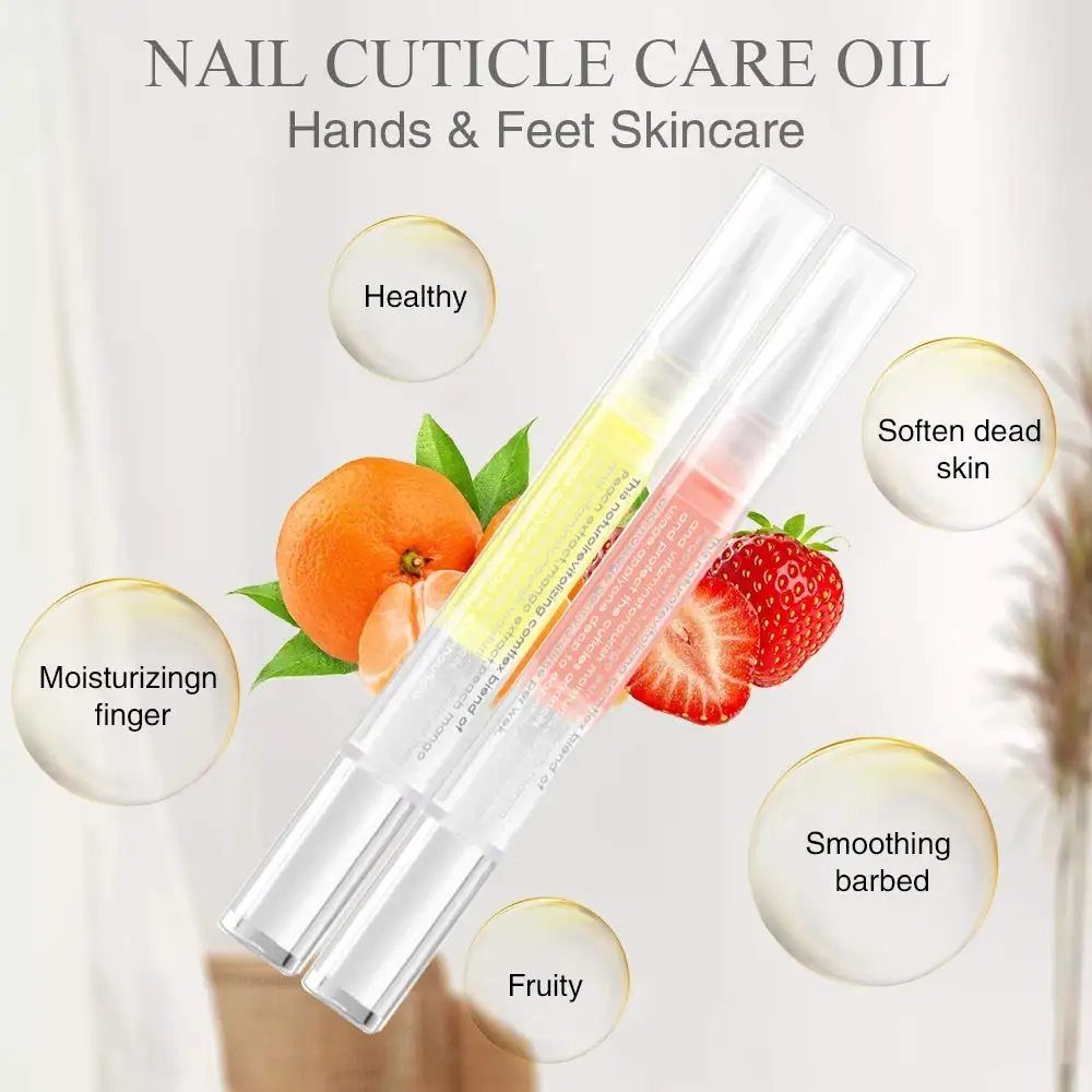 1pc 5ML 15ML Nail Cuticle Oil Pen Gel Nail Oil Pen Nail Nourishment Polish With Vitamins Moisturized Gel Nail Polish Repair Pen*