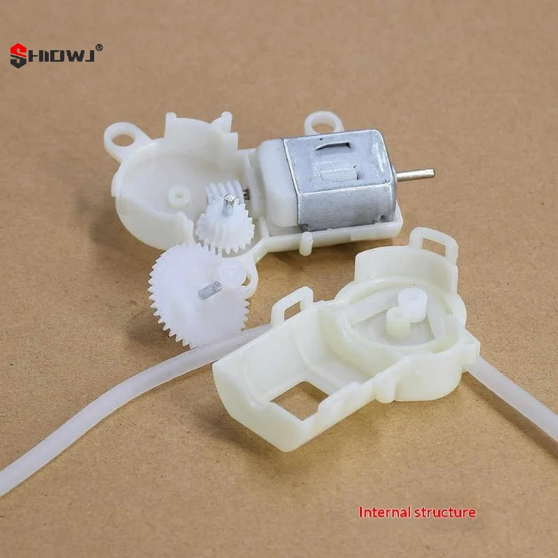 

DC3.7V-5V 17mL/min Small 130 Motor Peristaltic Dosing Pump Micro Self-priming Suction Liquid Water Pump Reverseable Direction