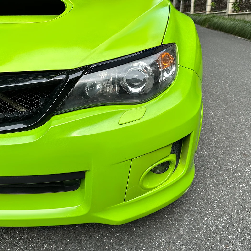 Accessories Headlights Eyebrow Front Exterior Cover Trim Bar Gaenish for Impreza WRX STI 2007 2008 2009 2010 2011 2012 2013 2014