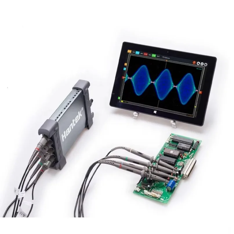 Hantek 6022BE Laptop PC USB Digital Storage Virtual Oscilloscope 100% Original 2 Channels 20Mhz Wholesale Price in Stock