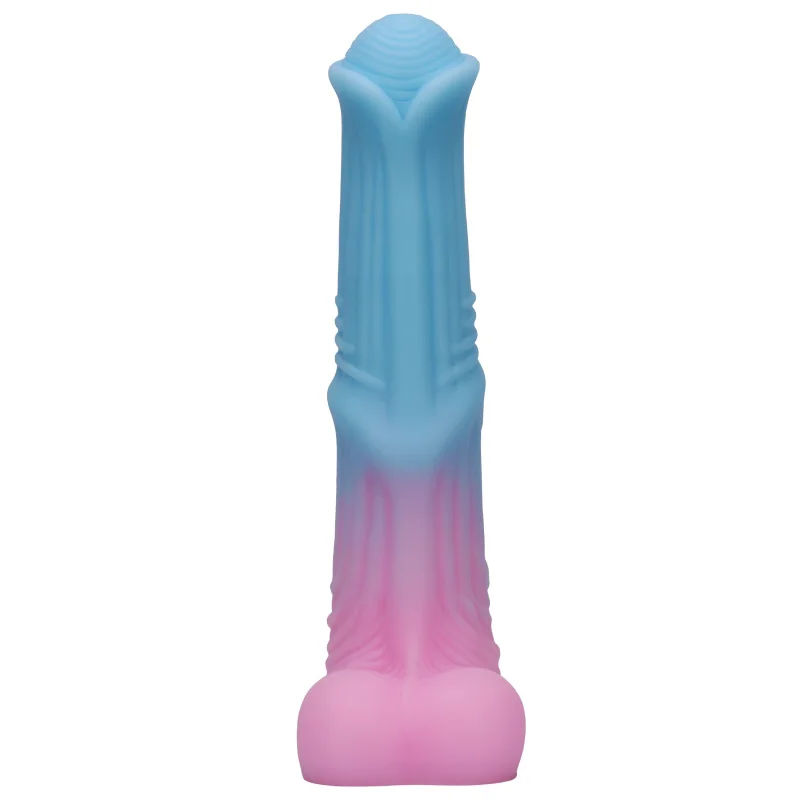 Anal Plug Blue Pink Horse Cock Monster Dildo Anal Dilator Female Vagina Buttocks G-Spot Stimulation Masturbator SM Adult Sex Toy