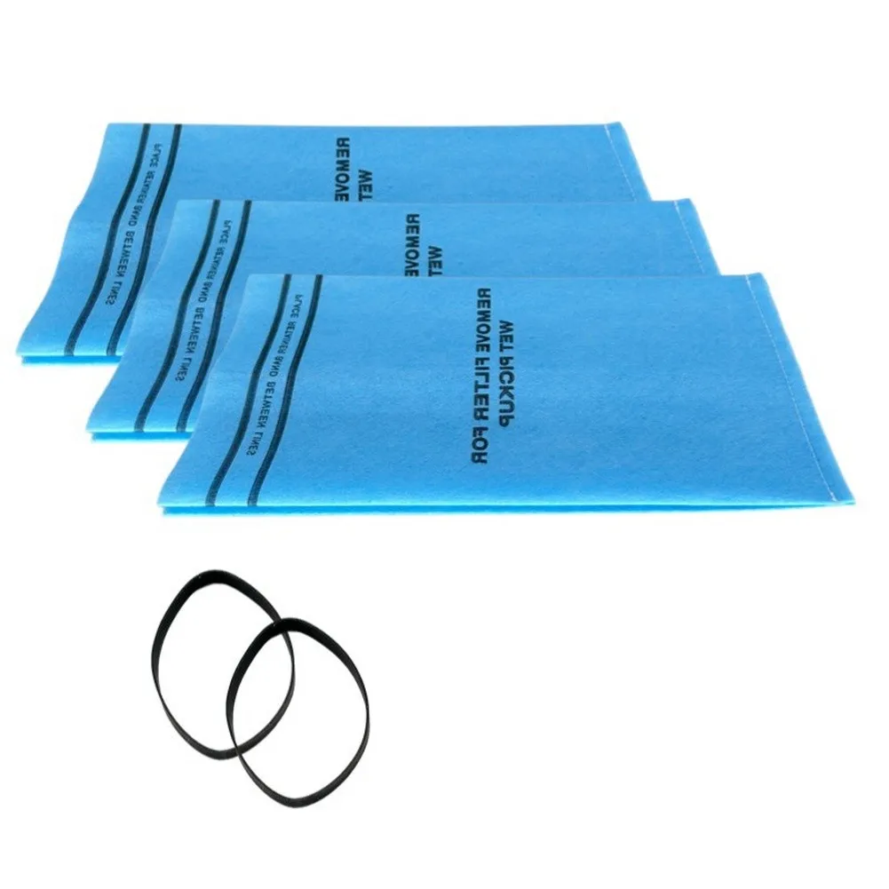 Fabric Dust Bag Compatible with For Craftsman 9-38737 and For MultiFit VF2000 Vacuum Cleaners 12 Units 24x14cm Blue