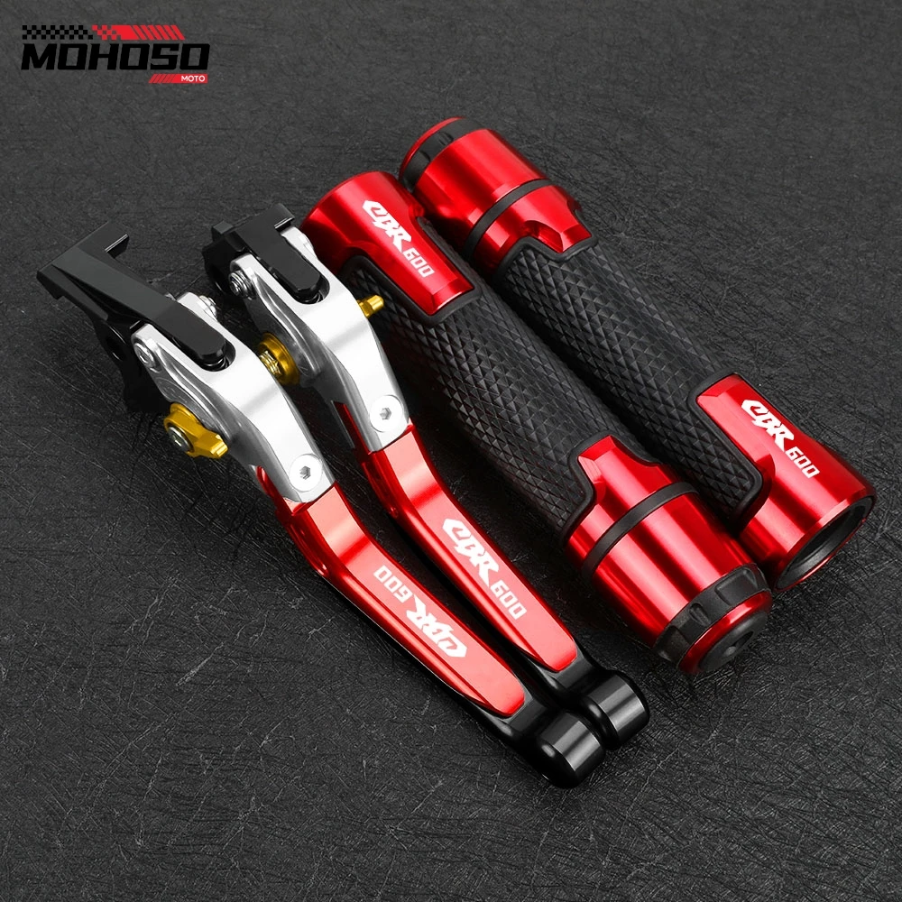 FOR HONDA CBR600 CBR 600 F2 F3 F4 F4i 1991-2007 2006 Motorcycle Brake Clutch Levers & Handbrake Handlebar Grip Handle Hand Grips