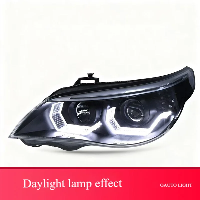 For  5 Series E60 2003-2010 HID Xenon Head Light Head Lamp Taillight Taillamp LED DRL Headlamp Headlight