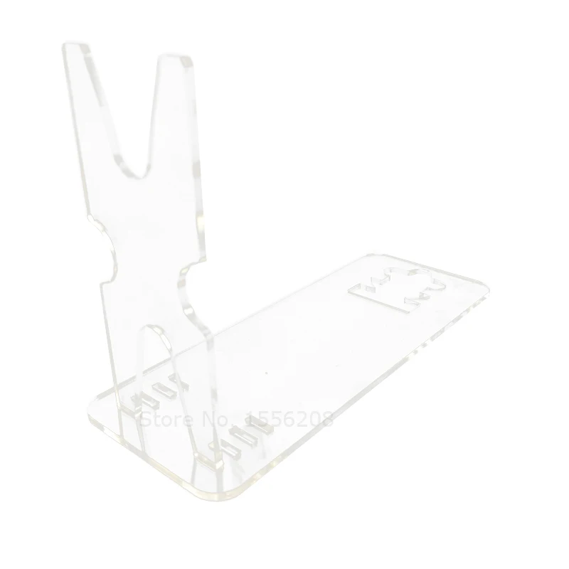 1PCS Assemble Gun Racks Countertop Gun Display Clear Acrylic Store Display Props For Pistol Model Holder