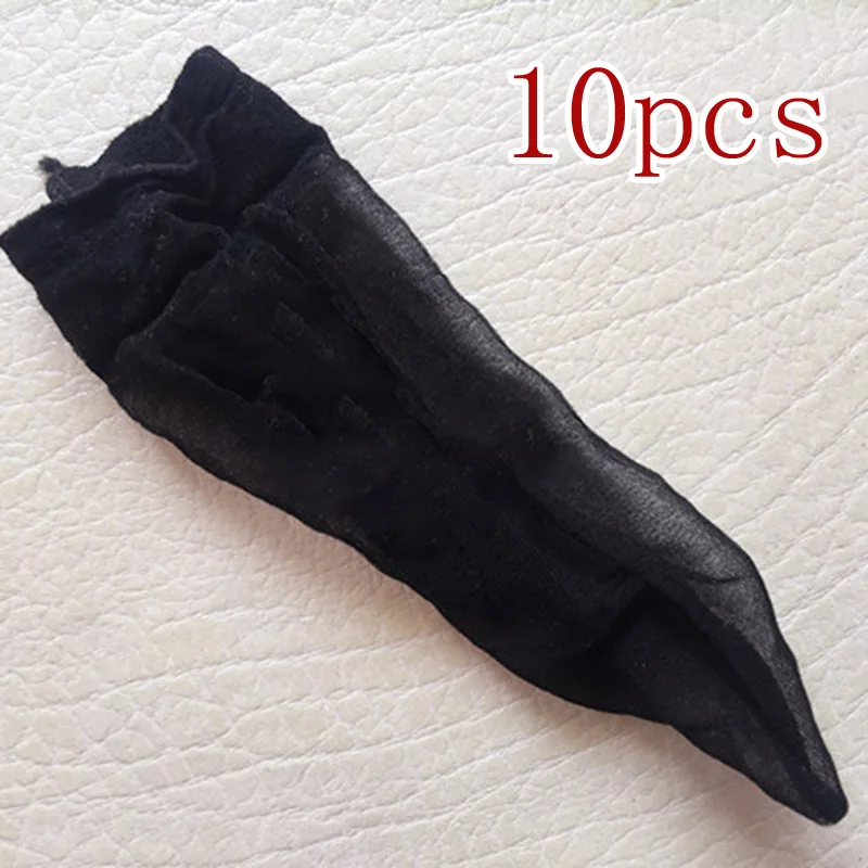 10pcs Men\'s Sexy Mini Penis Cover Stockings Long Sheath Gay Underwear Breathable Ultra-thin Transparent G-string Erotic Lingerie