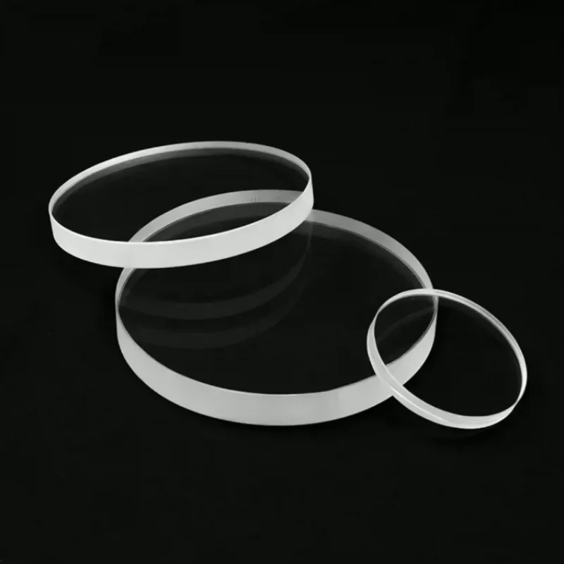 Ultra Thin Quartz Glass Wafer,High Temperature Corrosion Resistant Custom Size Quartz Slide