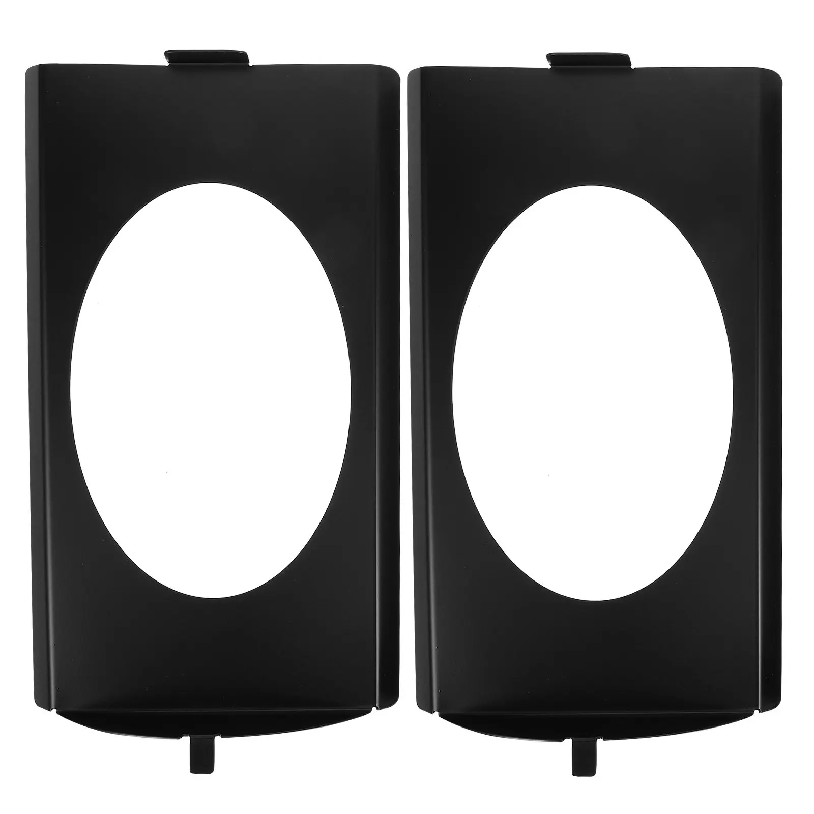2Pcs Speaker Brackets Rear Seat Car Speaker Spacer Adapter Rings Universal Mounting Accessories Behind Seat Installation