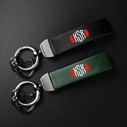 For Yamaha XSR900 XSR700 XSR 2015-2021 Accessories High-Grade leather Motorcycle Keychain Holder Keyring