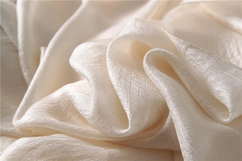 2023 luxus Marke Frauen Mode Schal Plain Solide Seide Leinen Schals Schals Sommer Dame Bandanas Pashmina Foulard Hijab 180*90 cm – Detail 22