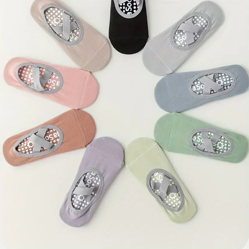 Chaussettes de yoga pour le sport, le fitness, la danse, 1 paire