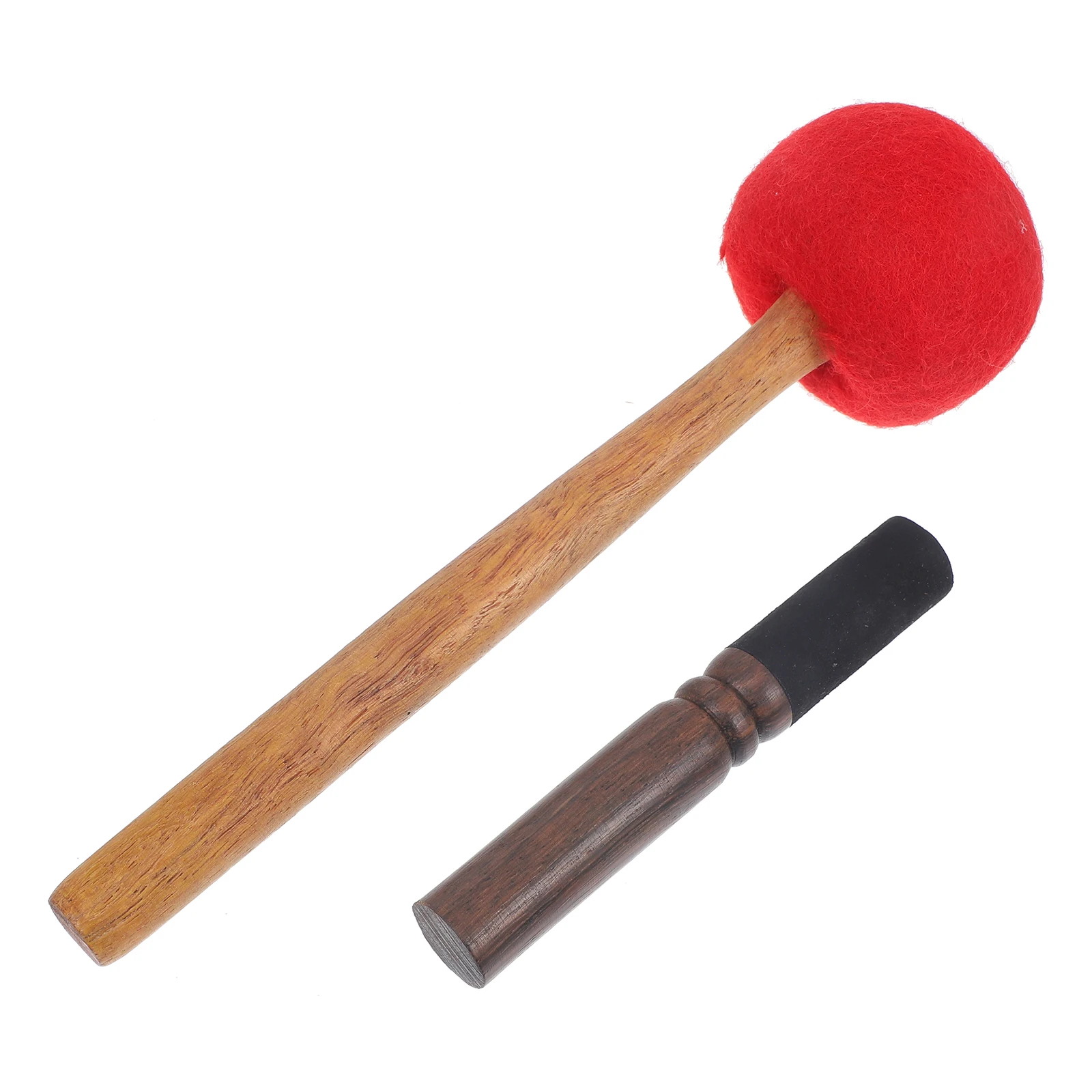 

2pcs Music Bowl Accessories Lightweight Singing Mallet Stick Portable for Large Sound Bowl Parts Meditation Wooden