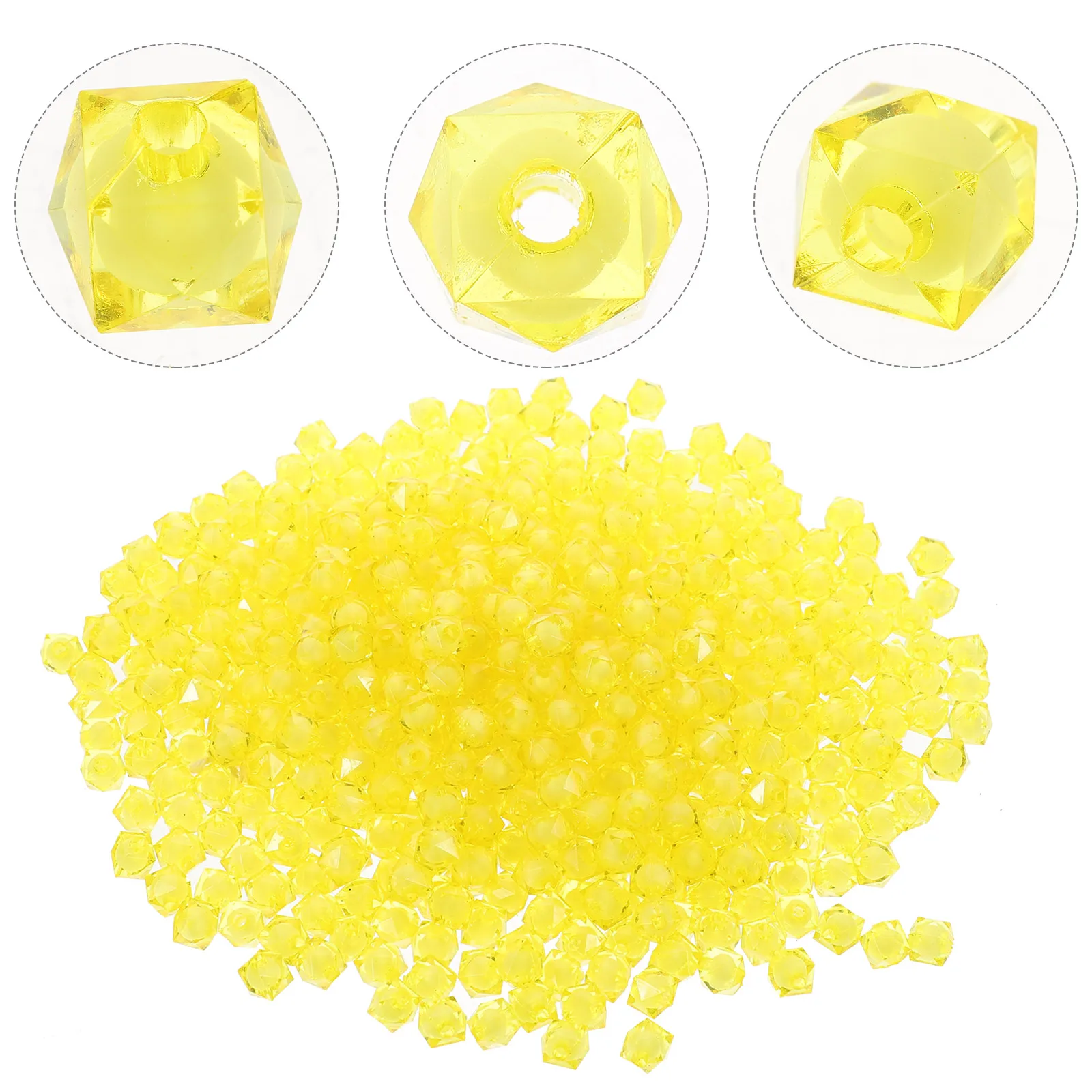 Grânulos acrílicos para fazer jóias diy espaçador quadrado contas soltas colar pulseira acessórios para o cabelo projetos de artesanato premium