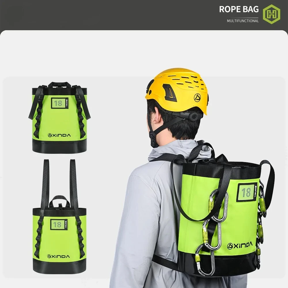 Equipment Rope Bag Lightweight Organize Waterproof Tool bag for Mountain Climbing Backpacking Hiking Fishing
