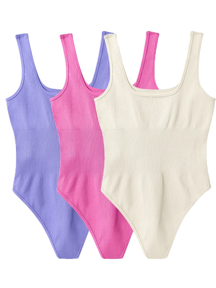 

Новый тренд, однотонное женское боди, сексуальная майка без рукавов, корректирующая фигуру, одежда для йоги, тренажерного зала, цельное боди