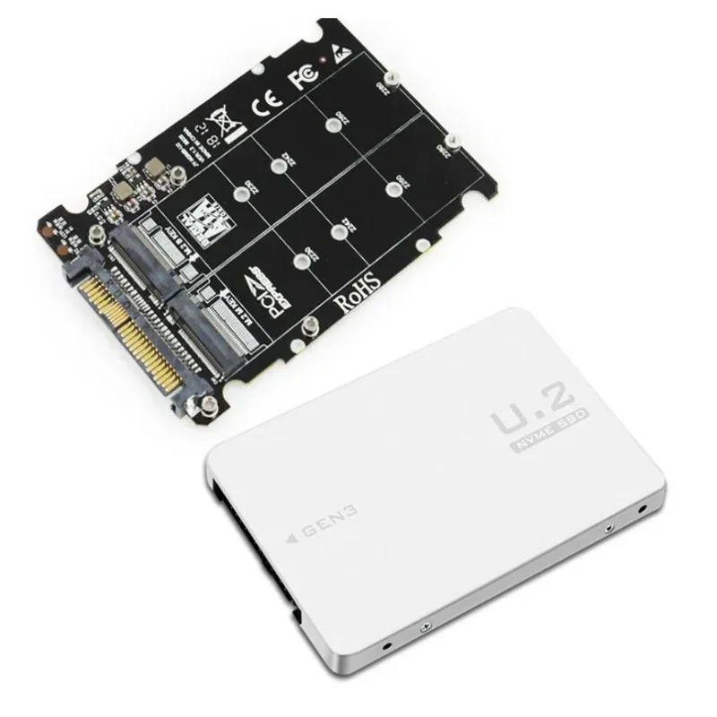 

Dual protocol M.2 NVMe & NGFF SSD to U.2 SFF-8639 Adapter for Faster Data Access
