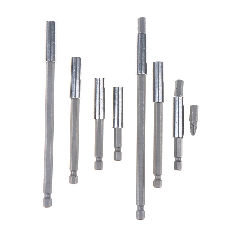 

Набор быстросменных адаптеров с шестигранным хвостовиком, магнитный держатель для бит, удлинитель, соединитель для отверток, для электрической дрели, электрической отвертки