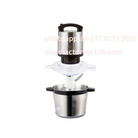 Customizable 6L Stainless Steel Meat Grinder Chopper Automatic Electric Mincing Machine High-Quality Household