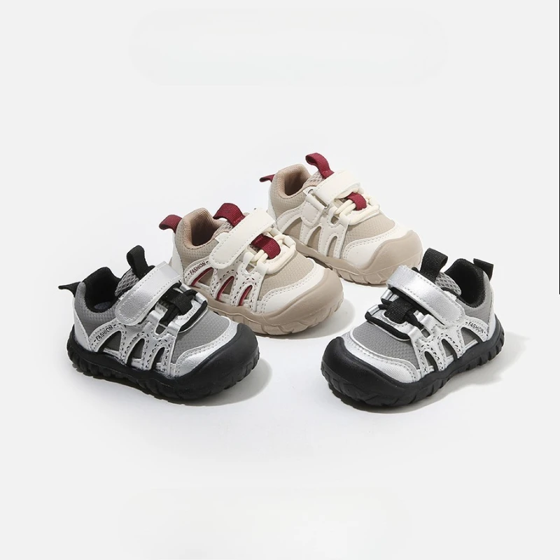 New Kids Sport Shoes Mesh Breathable Causal School Sneakers for Toddlers Boys Girls Outdoor Lightweight Children Chunky Sneakers
