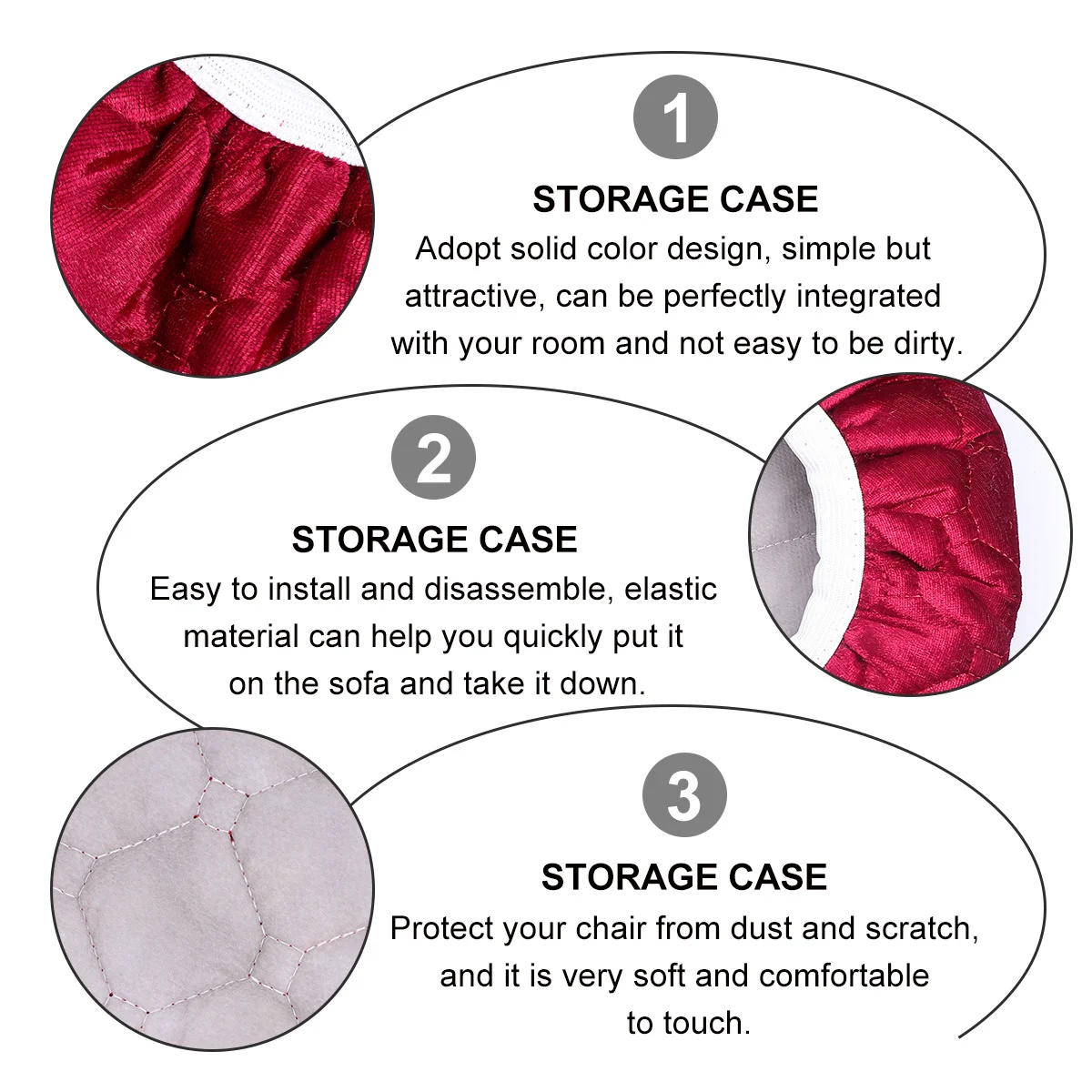 

1pc Stool Cover Cover Elastic Washable Removable Stool Protective Case For Home Office Hotel Furniture Protection