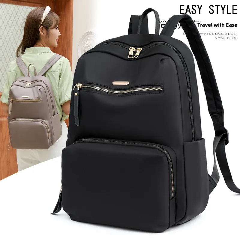 

Large Capaci Ox Cloth Cuter Bag Women's Dual oulder Travel Bapa Faion Simple 4 Inch Laptop Bag Busin Trip