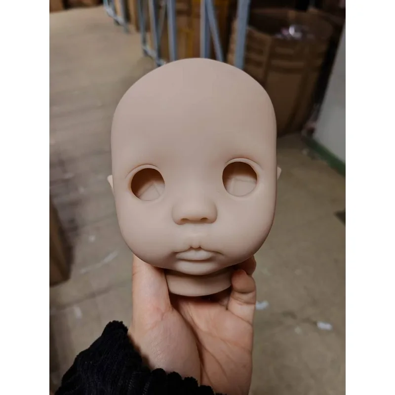 16inch Unfinished Unpainted Reborn Doll Kit Peeka DIY Doll parts with Cloth Body