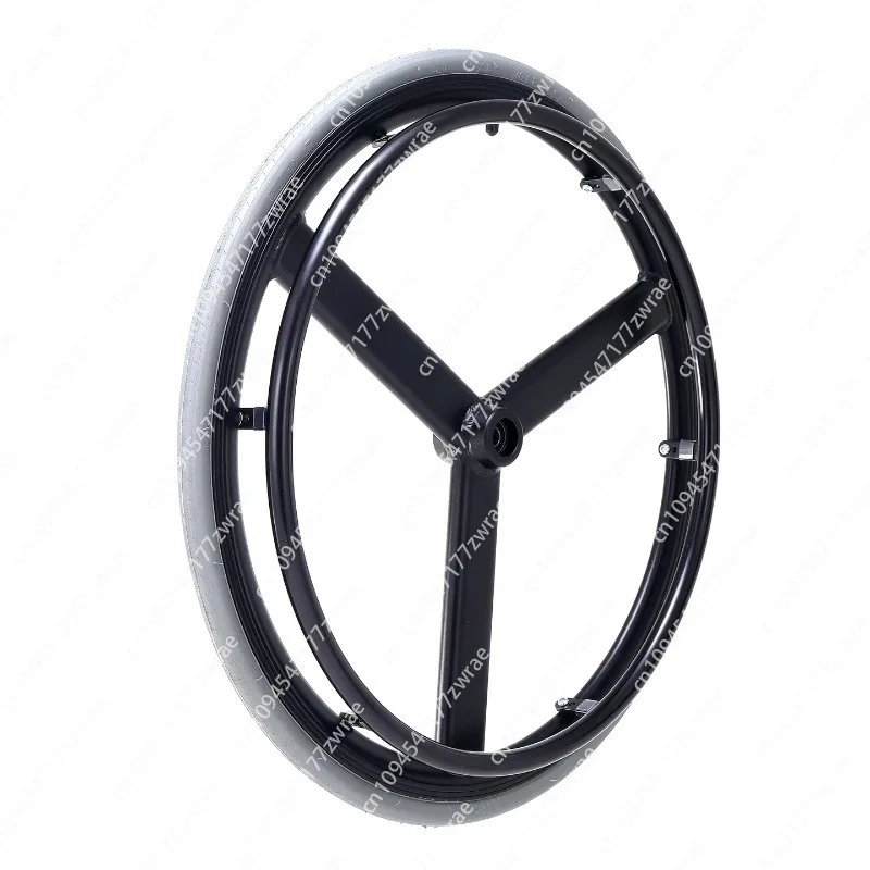 

Спортивная инвалидная коляска: быстросъемный задний колесный узел 24 дюйма, алюминиевый сплав, надувная внутренняя шина, ось 12,7 мм